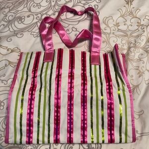 Britney Spears fragrance sequin bag 🩷💚